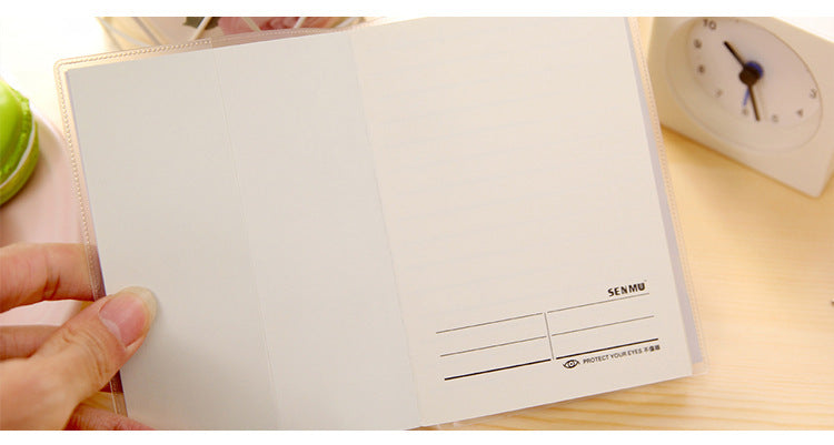 Thickened Spiritual Fun Natural Series Plastic Case Notepad