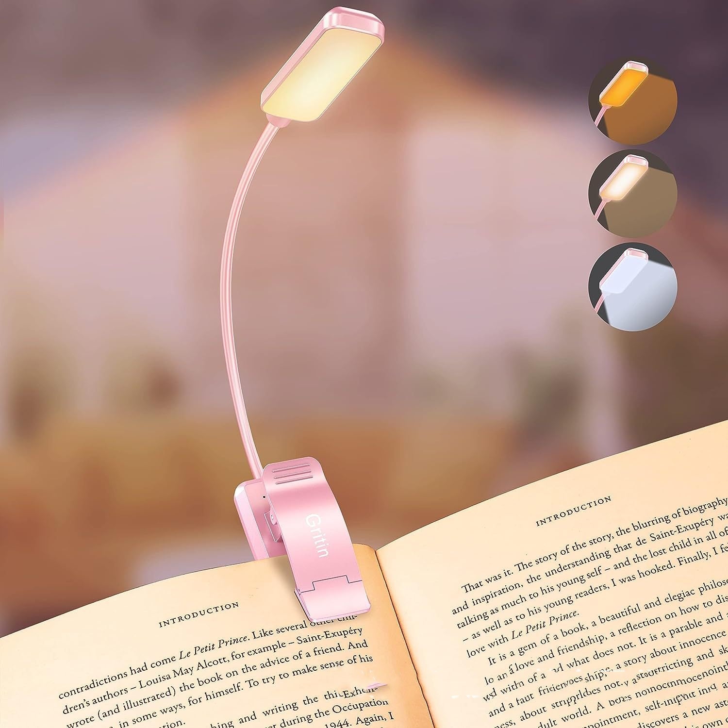 Minimalist Household LED Rechargeable Book Light