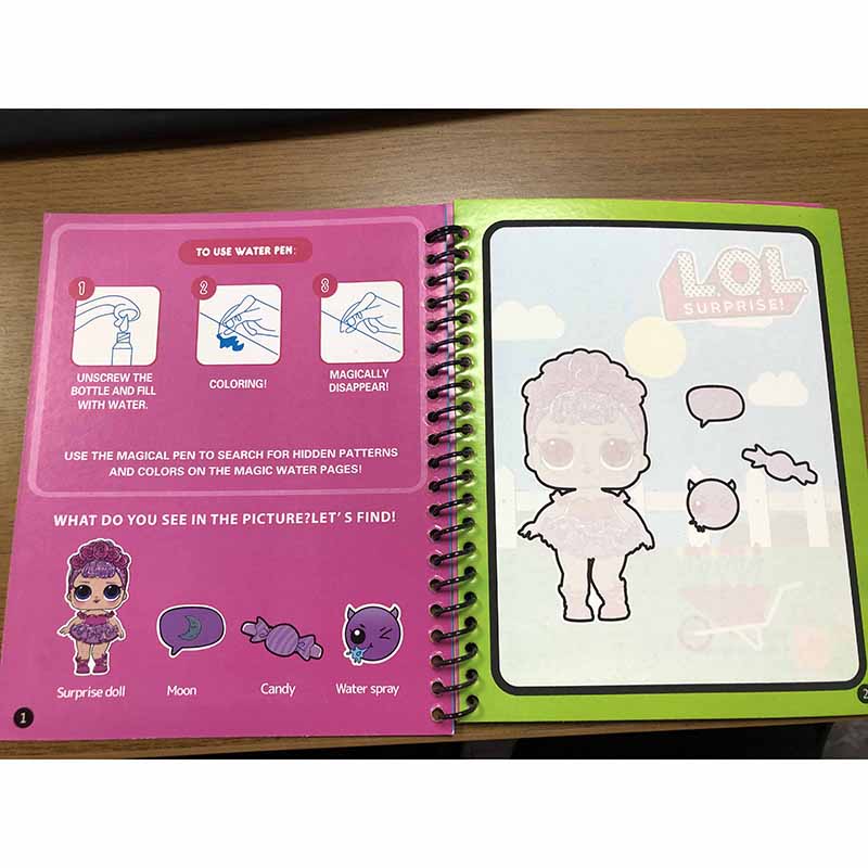 Reuse Water Painting Book