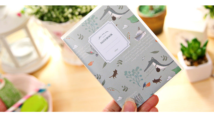Thickened Spiritual Fun Natural Series Plastic Case Notepad