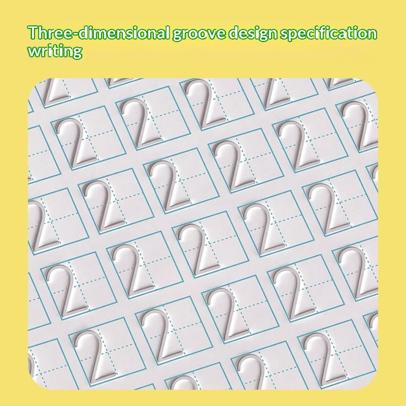 Childrens English Calligraphy Practice Book Beginner Drawing Book