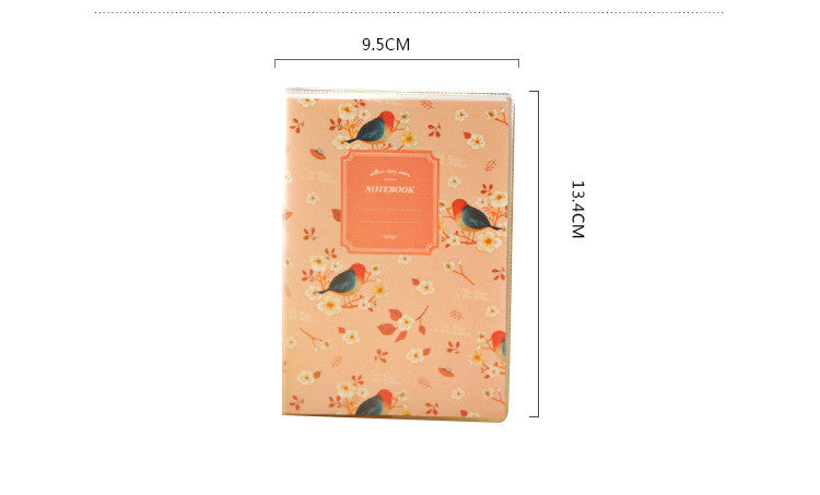 Thickened Spiritual Fun Natural Series Plastic Case Notepad