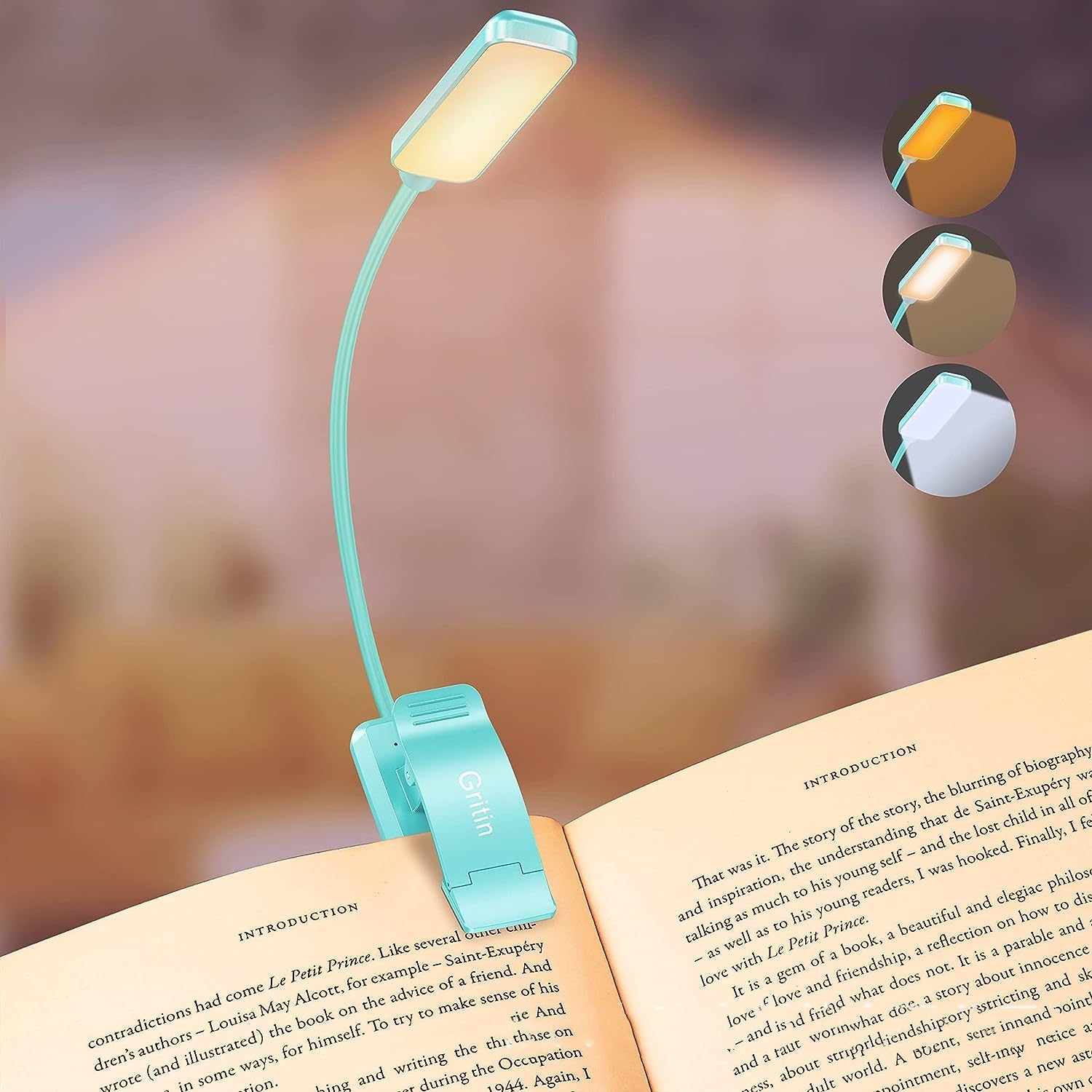 Minimalist Household LED Rechargeable Book Light
