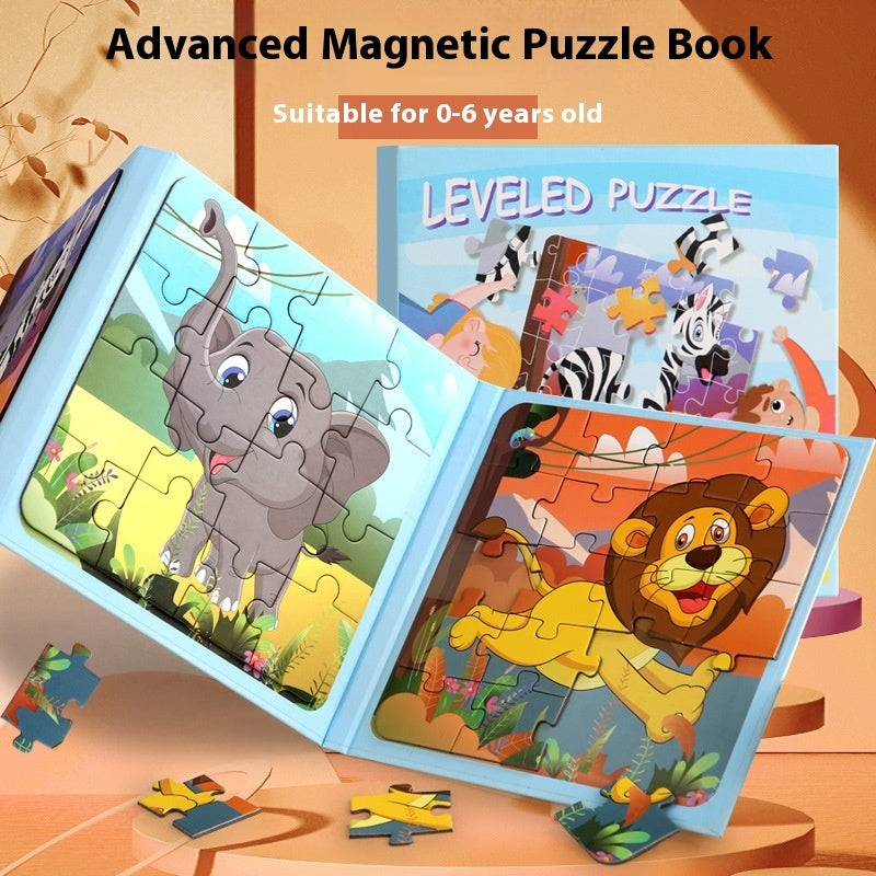 Children's Magnetic Book Puzzle
