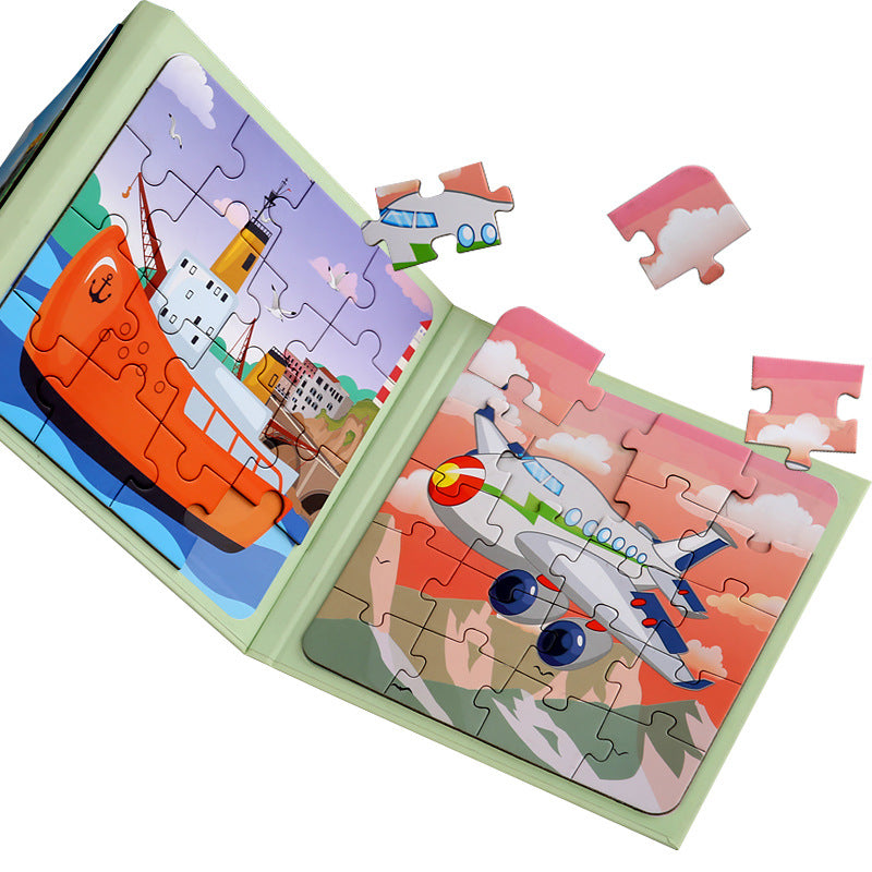 Children's Magnetic Book Puzzle