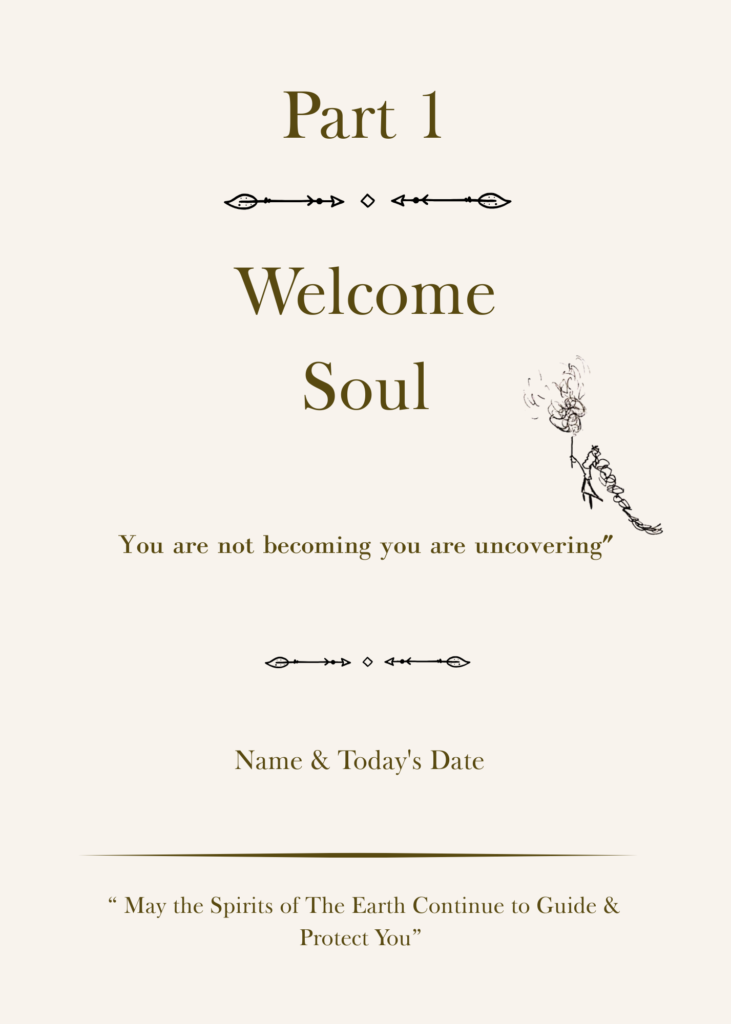 A Matter of The Soul - Guidebook Journal