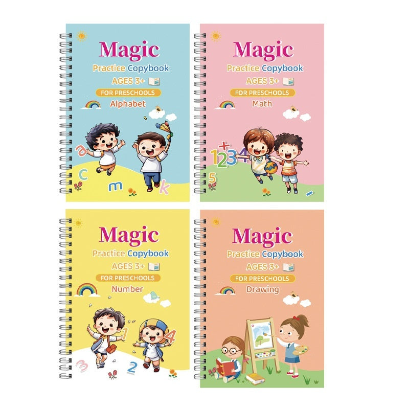 Childrens English Calligraphy Practice Book Beginner Drawing Book