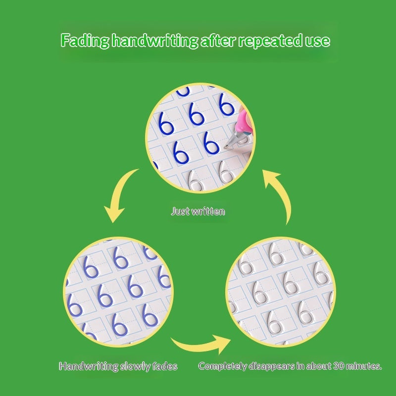 Childrens English Calligraphy Practice Book Beginner Drawing Book